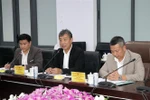 WAGO Group Chairman Kiuchi Hirokazu speaks at the meeting with representatives of the People’s Committee of Vinh Long province on September 12. (Photo: VNA)