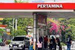 A petrol station in Indonesia (Photo: VNA)