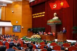 The second meeting of the 14th Party Central Committee opens in Hanoi on March 23. (Photo: VNA)