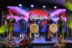 A Quan ho (love duet) singing performance at the event (Photo: VNA)