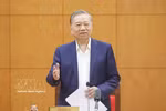 Party General Secretary To Lam speaks at the working session with the Party Central Committee's Commission for Organisation in Hanoi on March 5. (Photo: VNA)