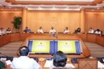 At the meeting of the organising committee for Hanoi's grand ceremony and military parade marking the 80th anniversary of Vietnam’s National Day (Photo: VNA)