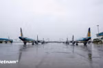 Da Nang, Phu Bai, Dong Hoi, and Tho Xuan airports have reopened after Typhoon Bualoi. (Illustrative photo: VNA)