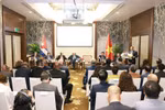 Prime Minister Pham Minh Chinh speaks at the meeting. (Photo: VNA)