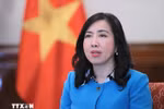 Deputy Minister of Foreign Affairs Le Thi Thu Hang (Photo: VNA)