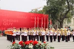 Vietnam's Public Security Ceremonial Unit brass band will take part in the World Police Music Festival 2025 in Hanoi — (Photo hoguomopera.vn)