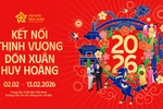 The Spring Fair 2026, themed “Connecting Prosperity – Welcoming a Glorious Spring,” will take place from February 2 to 13, 2026. (Photo: VNA)