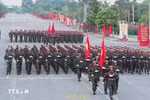 A parade rehearsal in preparation for the celebration of the 80th anniversary of the August Revolution (August 19, 1945 – 2025) and National Day (September 2, 1945 – 2025). (Photo: VNA)