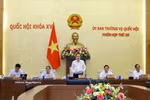 Chairman Tran Thanh Man speaks at the National Assembly Standing Committee's 56th session on the afternoon of April 1. (Photo: VNA)