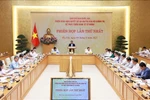 At the inaugural meeting of the national steering committee on private economic development in Hanoi on August 4. (Photo: VNA)