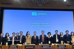 The Vietnamese delegation attends the 224th session of the UNESCO Executive Board. (Photo: VNA)