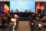 At the conference held in Brussels, Belgium, on June 7. (Photo: VNA)