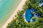 The luxurious resorts ecosystem contribute to elevating Phu Quoc's image in the eyes of international media. (Photo: Sun Group)