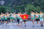 Participants in Trang An Marathon 2025 (Photo: VNA)