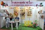 The Vietnamese space at the 33rd edition of the Havana International Book Fair, which is running from February 13-23. (Photo: VNA)