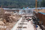 The construction site of the APEC 2027 Convention Centre Project and related facilities. (Photo: VNA)