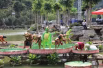 "Cricket" is the first stop of the show in Ninh Binh (Photo: VNA)