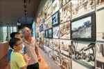 Digitalised historical documents and photos are showcased in Da Nang. (Photo: VNA)
