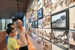 Digitalised historical documents and photos are showcased in Da Nang. (Photo: VNA)