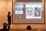 Producer-Director Shin Chang Seok presents the film. (Photo: VNA)