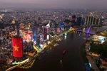 The International Financial Centre is located on the bank of the Saigon River, conveniently connecting to key economic zones of the region. (Photo: VNA) 