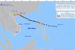 The projected path of Typhoon Matmo. (Photo: National Centre for Hydro-Meteorological Forecasting)