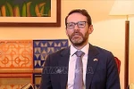 UK Ambassador to Vietnam Iain Frew (Photo: VNA)