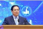 Prime Minister Pham Minh Chinh addressing the forum (Photo: VNA)