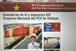 Prensa Latina's special section on the 14th National Congress of the Communist Party of Vietnam (Photo: VNA)