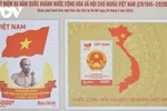 The special postage stamp set marking the 80th anniversary of Vietnam’s National Day (Photo: VOV)