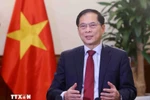 Deputy Prime Minister Bui Thanh Son serves as the chairperson of the steering committee for the Opening for the Signature of the United Nations Convention against Cybercrime (Hanoi Convention) and related events in Vietnam. (Photo: VNA)