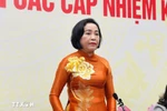 NA Vice Chairwoman Nguyen Thi Thanh speaks a press briefing about the progress of the 16th National Assembly (NA) and People’s Councils at all levels for the 2026–2031 tenure. (Photo: VNA)