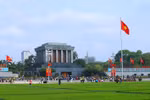 The Mausoleum of President Ho Chi Minh is a popular tourist attraction in Hanoi. (Photo: VNA)