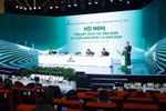 PM Pham Minh Chinh speaks at the conference (Photo: VNA)