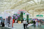 Booths at the space of Vietnamese national brands (Photo: VNA)