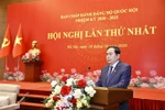 NA Chairman Tran Thanh Man speaks at the first meeting of the NA Party Committee for the 2020-2025 tenure in Hanoi on February 10. (Photo: VNA)