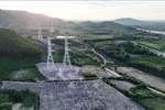 500kV circuit-3 transmission line section in Ha Tinh province (Photo: VNA)