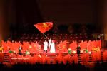 An art programme at the 11th National Congress of the Vietnam Fatherland Front for the 2026–2031 tenure. (Photo: VNA)