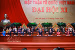 At the opening of the VFF's 11th National Congress. (Photo: VNA)