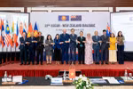 Delegates at the 32nd annual ASEAN – New Zealand dialogue. (Photo: Ministry of Foreign Affairs) 