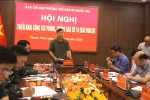 Deputy PM Tran Hong Ha speaks at the teleconference (Photo: VNA)