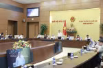 NA Chairman Tran Thanh Man speaks at the second meeting of the NA Standing Committee on May 11. (Photo: VNA)