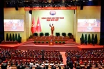 An overview of the closing session of the 14th National Party Congress on January 23 (Photo: VNA)