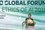 Thai Prime Minister Paetongtarn Shinawatra speaks at the 3rd UNESCO Global Forum on the Ethics of AI 2025, held in Bangkok on June 25. (Photo: The Nation)