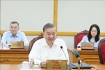 Party General Secretary To Lam addresses the meeting (Photo: VNA)