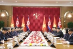 General Secretary of the Communist Party of Vietnam (CPV) Central Committee To Lam holds talks with General Secretary of the Workers' Party of Korea (WPK) and President of the State Affairs of the Democratic People's Republic of Korea (DPRK) Kim Jong Un. (Photo: VNA)