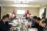 The seminar held in London on October 28 between Party General Secretary To Lam and leading strategists on AI and technology in the UK and the world. (Photo: VNA)