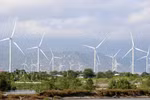 The southern area of Khanh Hoa province holds significant potential for developing wind power projects. (Photo: VNA)