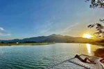 A visitor relaxes at Yen Retreat in Nam Yen village, Hoa Bac commune, Da Nang, which was named one of Asia's top tourist destinations for 2025 by the UK-based travel publication Time Out. (Photo: VNA) 