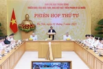 PM Pham Minh Chinh speaks at the meeting. (Photo: VNA)